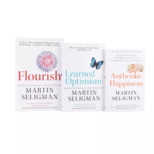 Martin Seligman 3 Books Collection Set - Non fiction - Paperback