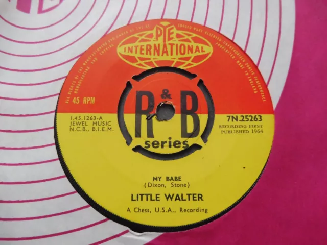 Little Walter - My Babe 1964 UK 45 PYE INTERNATIONAL