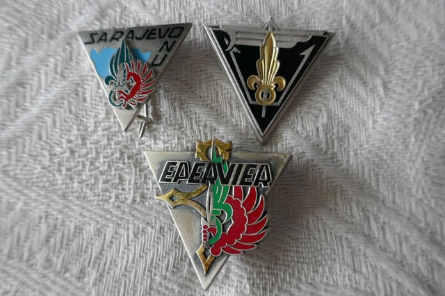 Boutons De Manchette Légion Étrangère - Résine Avec Dôme Coloré, 20 Mm, Coffret Cadeau - Style Militaire Français