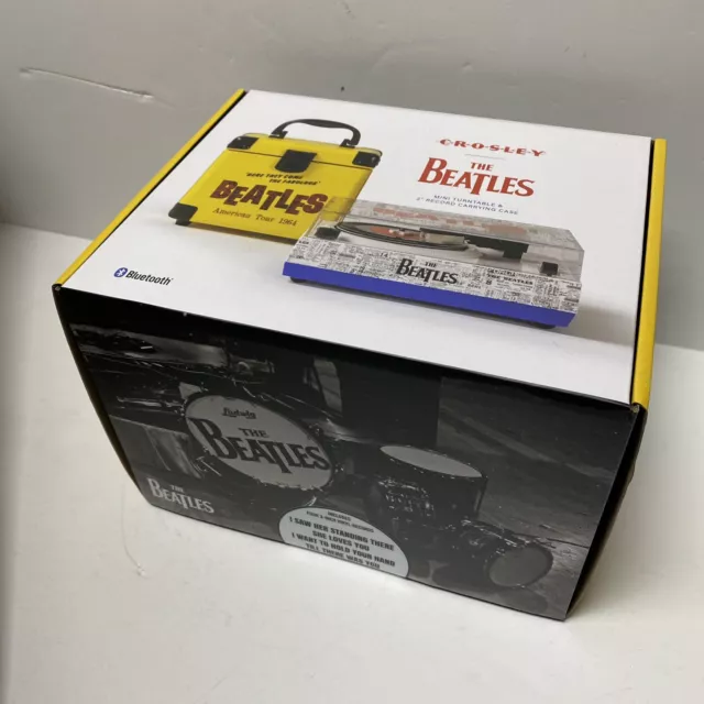 THE BEATLES RECORD Store Day 2024 RSD3 Mini Turntable + 3" Vinyl