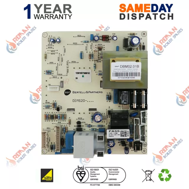 Ferroli Domicondens F24 & F28 Boiler Pcb 39820661