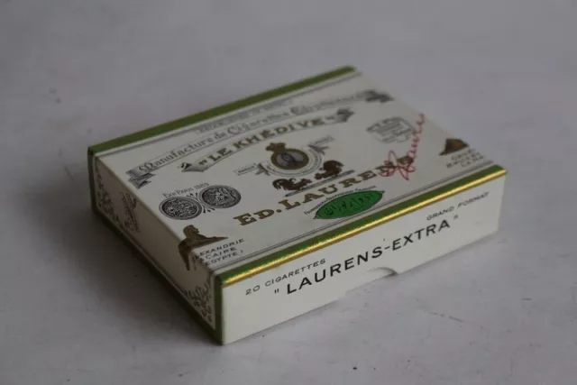 Zigarettenschachtel ED.LAURENS Khédive Laurens-Extra Tabak (35263)