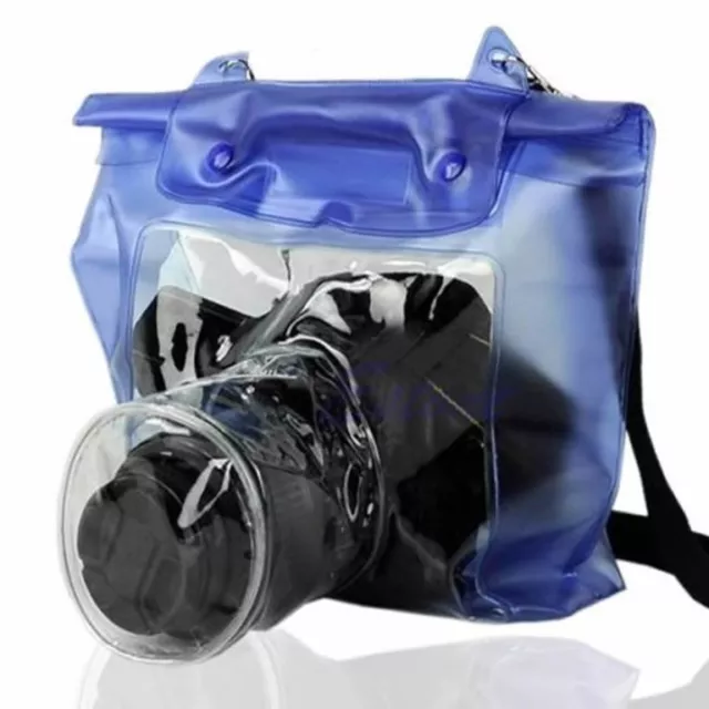 New DSLR SLR Camera Waterproof Underwater Housing Case Pouch Bag for Canon Nikon