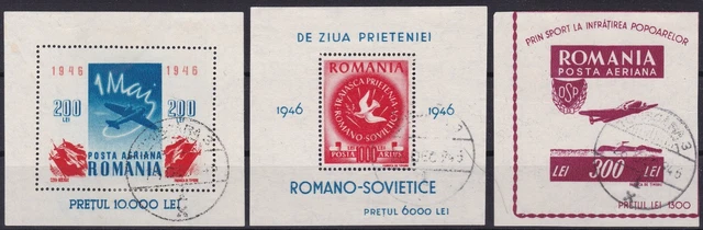 ROMANIA 1946 LOT used (cv 120euro)