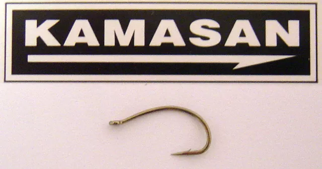 kamasan b175 trout hooks for bait or fly tying size 6 x 25 hooks.our most  popula 