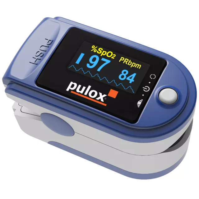 B-WARE - Pulsoximeter pulox PO-200 Solo blau