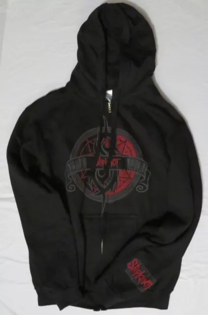  Slipknot Vintage Bravado Hoodie Size Small New W/ Print On Sleeve