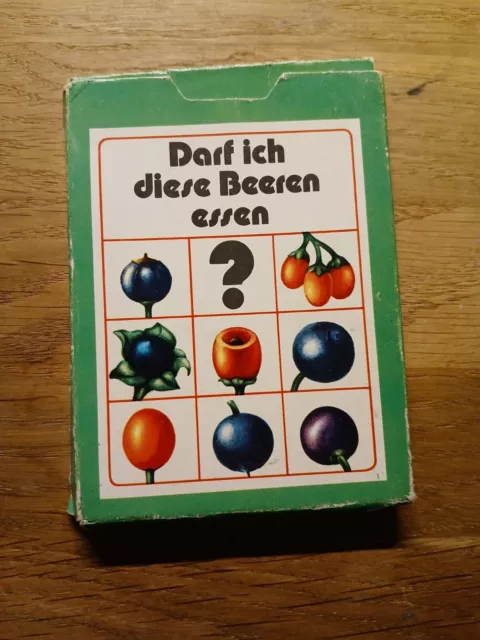 DDR-KARTENSPIEL &amp;DARF ICH diese Beeren essen?&amp;quot; (1978) EUR 8,00 ...