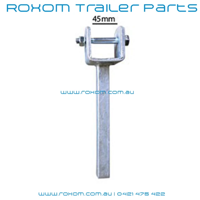 BOAT TRAILER BUNK Skid Bracket. 8" Wood Yoke Stem Guides, Slides, Skids