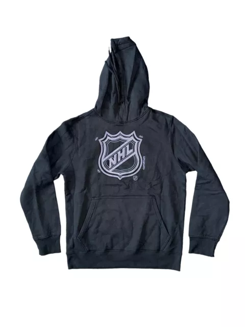 NHL Hockey sur Glace Capuche (Taille M) Femmes Hi-Tech Logo Graphique - Neuf