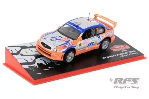 Hyundai Accent WRC Beres Rallye Rally Monte Carlo 2004 1:43 Altaya IXO