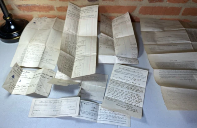 Lot of 9 Antique Documents 1800s Henry Drayer, East Manchester TWP. Mt. Wolf, PA 5