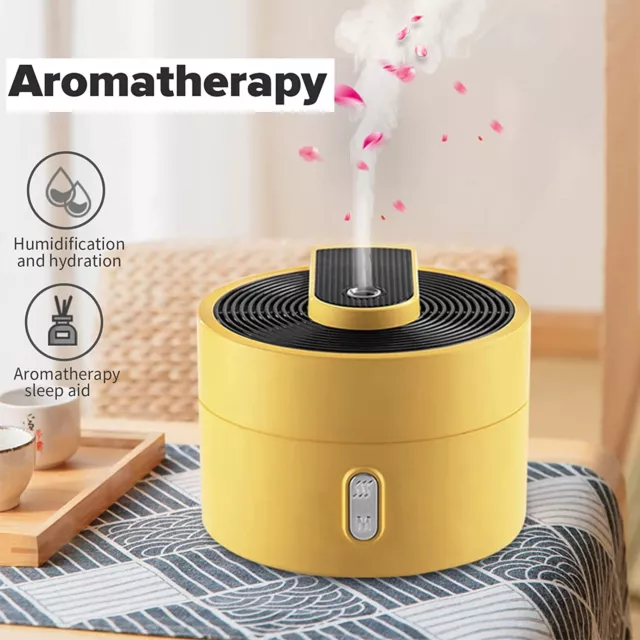 Ultrasonic Humidifier Essential Oil Diffuser Aroma Air Purifier Desktop Diffuser