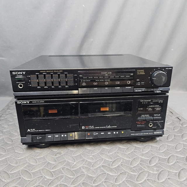 Sony lbt A 590 amplifier cd player tuner and cassette deck full function perfectly es aboard call for details 01812370617
