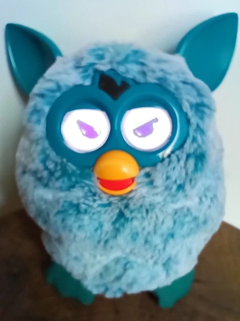 Furby Peluche Figurine Parlante Furby Bleu Habro 2012 Tiger Electronics