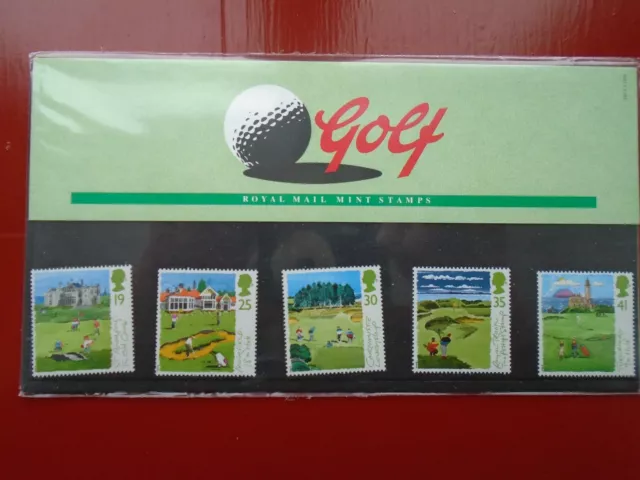 Royal Mail presentation pack No 249 Golf 1994  complete mint