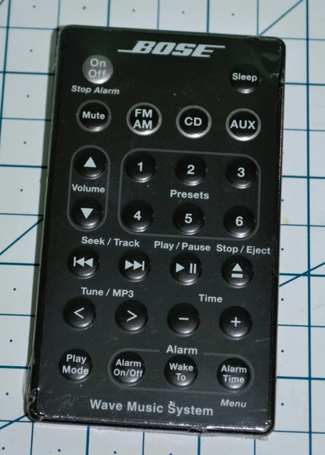 Genuine Bose Wave Music System Remote Control 281526-002 - New / Sealed