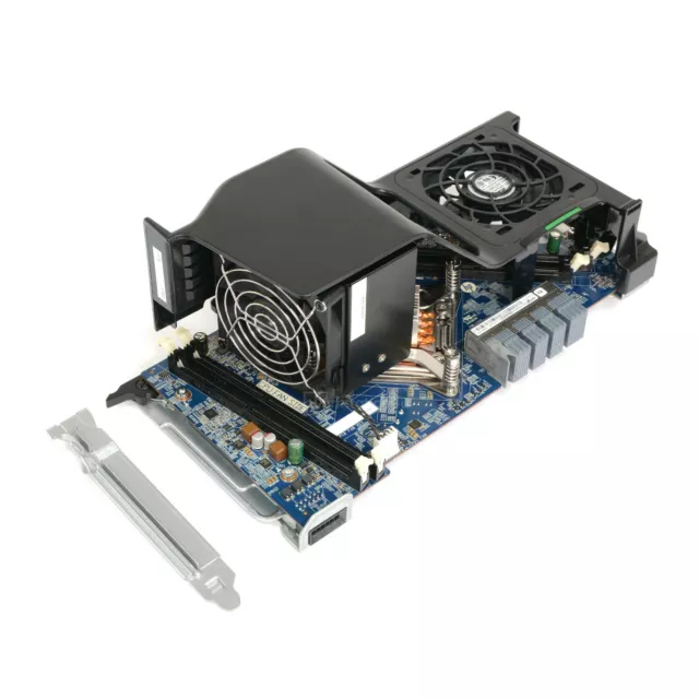 HP Z620 Workstation 2nd CPU Riser Board + Kühlkörper Lüfter Assembly 689471-001