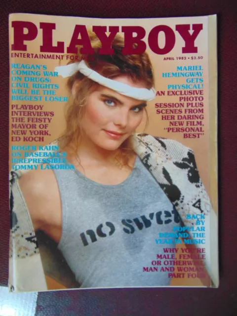 Playboy Magazine April 1982 Mariel Hemingway