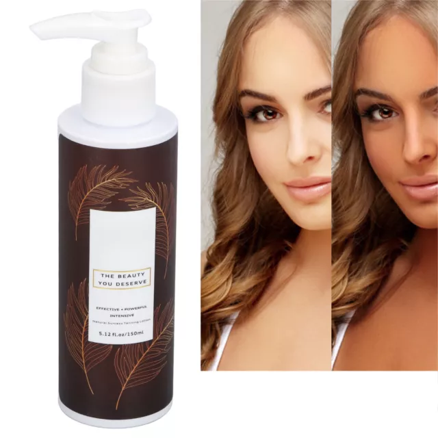 Tanning Mousse 150ml Chocolate Scent Skin Hydratant Sunless Self Tanner Crème B