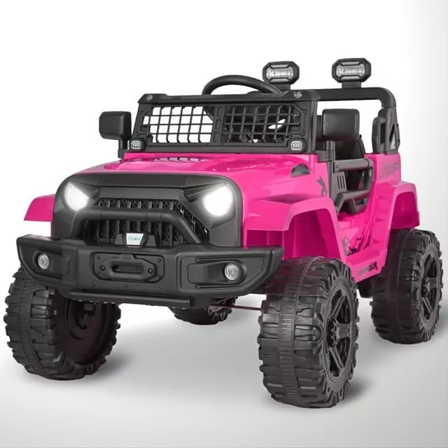 Pink Kids Ride on Car Toy 12V Girl Electric Power Wheels Truck w/Remote Control