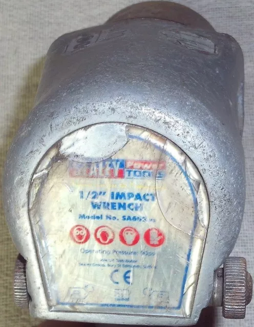 Sealey Air Impact Wrench 1/2in Sq Drive Twin Hammer SA602 (D) 3