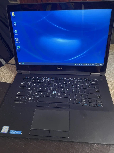 Dell Latitude E7470 14" Laptop Intel i7-6600U @2.60GHz 8GB RAM 256GB SSD Win 10