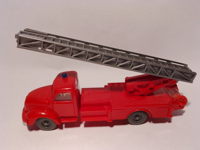 Magirus Wiking 062002 FDHerwehr - Drehleiter S 3500 Modell 1:87, Miniaturmodell Aus Kunststoff