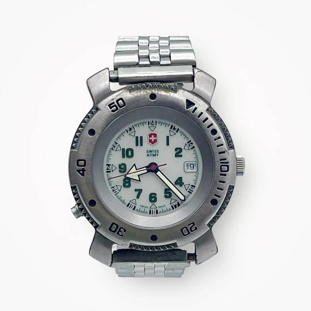 HERITAGE MILITARY Automatico Acciaio Inossidabile, Orologio Argento Con Cinturino | CH - Foto 8