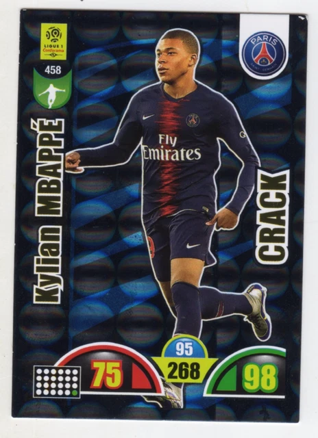 Vignette Panini Mbappé PSG – Ligue 1 2021-22, Ballon D'Or 3, Neuve