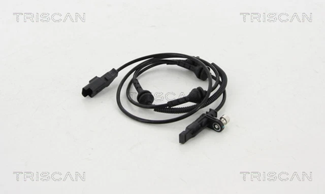 Triscan 2 x sensore ABS numero ruota 8180 28123/2 x 2 poli anteriore per Peugeot 407 SW