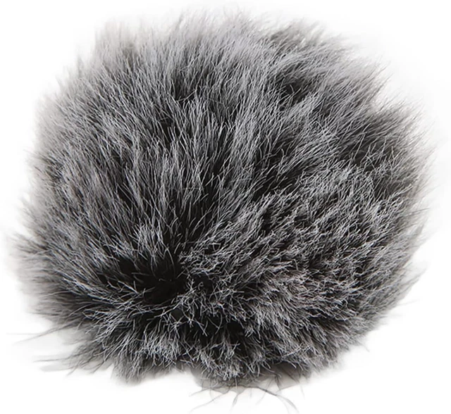 LAVALIER MICROPHONE WIND Screen Furry Muffs 0.5cm / 0.2in,Wind Shield