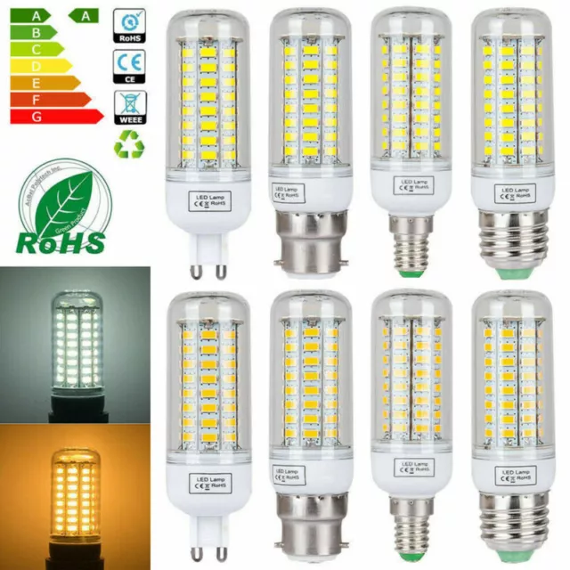 4XZML E27 E14 B22 G9 LED 12W 15W 20W 25W Mais Lampe Birne SMD Leuchtmittel Licht