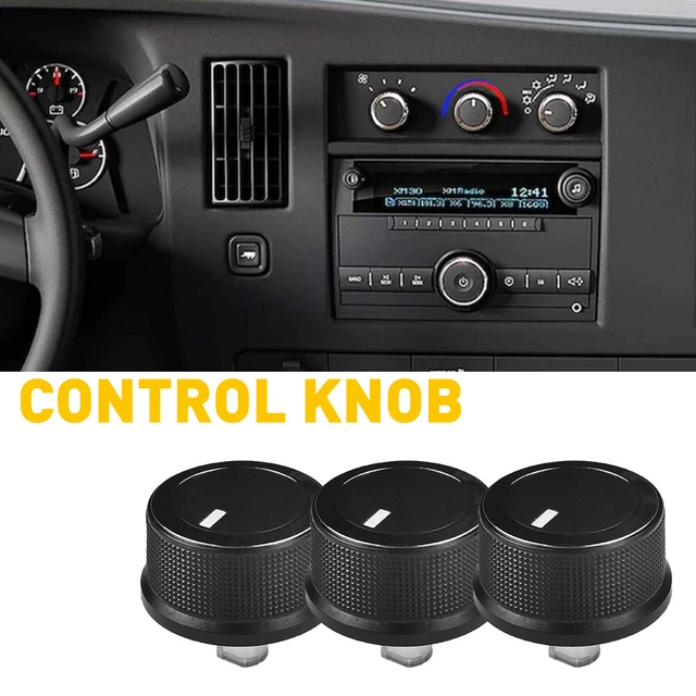 New 3x For 08-17 Savana Express van heater A/C temp control knob