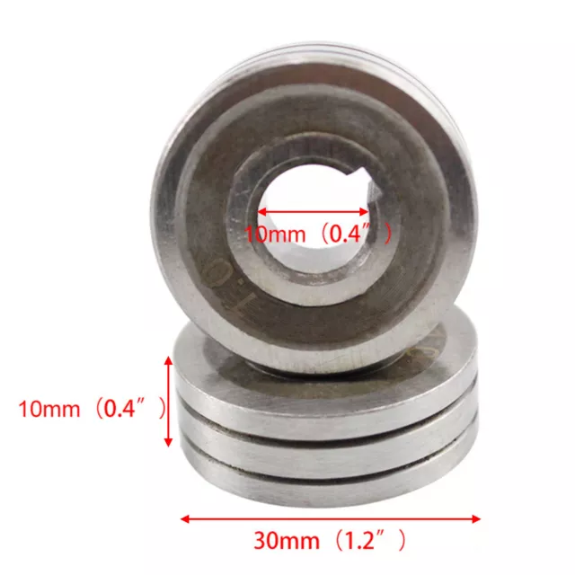 Wire Feed Drive Roller Wheel Part MIG Welder V Knurled Groove 0.6/0.8 0.8/1.0 2