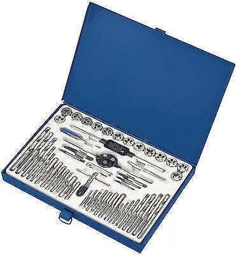 Set Von Gewinde IN Metrische Und Zoll Mit Bits 52 Stück Tap Und Die Set