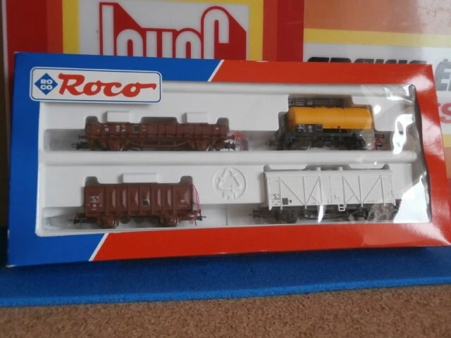 Train coffret de 2 wagons ROCO HOe réf 34594 - Modélisme