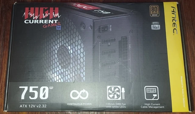 ANTEC Power Supply 750W | HCG-750M (Box Only) ANTEC Power Supply 750W | HCG-750M (Box Only)
