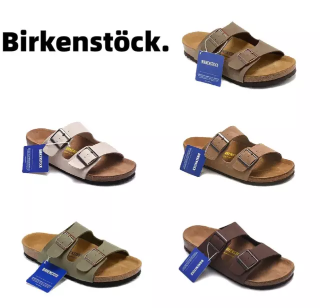 Birkenstock Arizona Birko-Flor Regular Casual Beach Sandals Men's Women 35-43 AU