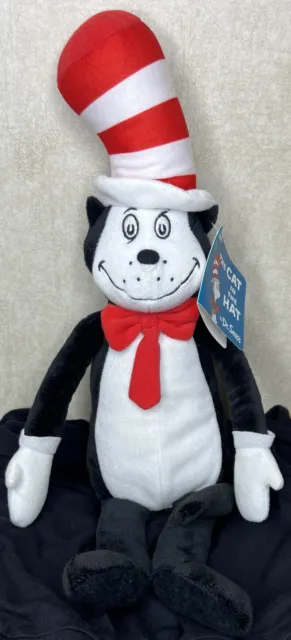 THE CAT IN THE HAT Plush Stuffed Animal Kohls Cares Dr. Seuss New