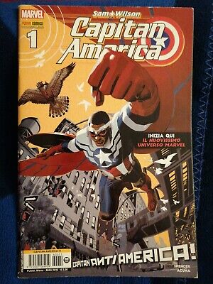 Capitan America: Sam Wilson 1 (Capitan America 71) con poster!