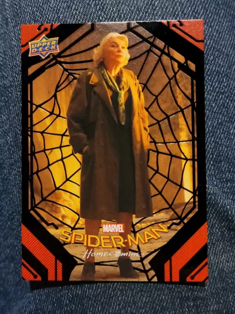 2017 UD Marvel Spider-Man Homecoming Black Web Parallel #1 Tyne Daley /49