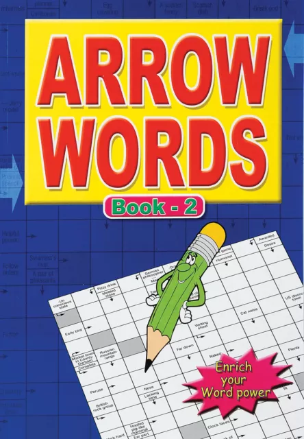 Arrow Word General Knowledge Adult Crosswords 67 Quiz Puzzles In Each A4 Book 3
