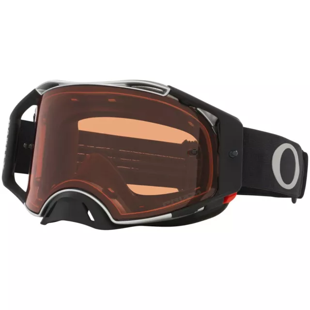 OAKLEY AIRBRAKE Goggle Tuff Blocks Black Prizm Lens OA7046B100 Motocross Enduro