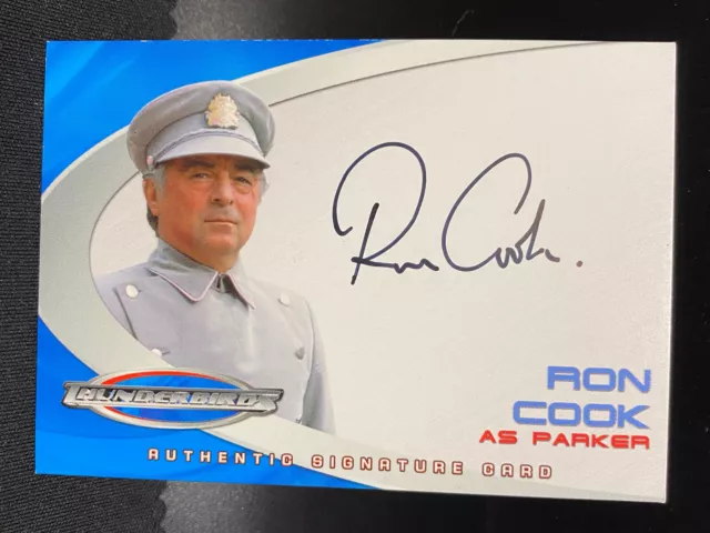 Ron Cook ‘Thunderbirds’ Autograph Card (721)