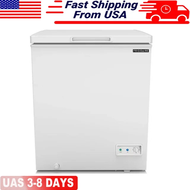 5.0 CU FT Chest Freezer Mini Fridge Compact Refrigerator Office Cooler