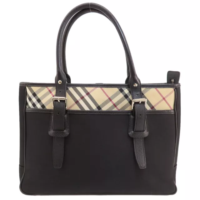 BURBERRY   Business bag Nova Check Canvas