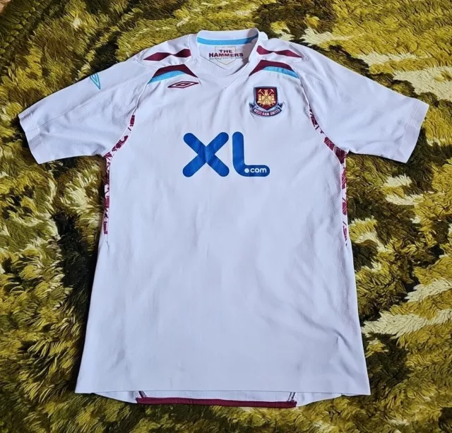 West Ham United Football Club Away Shirt 2007/08 XL Boys