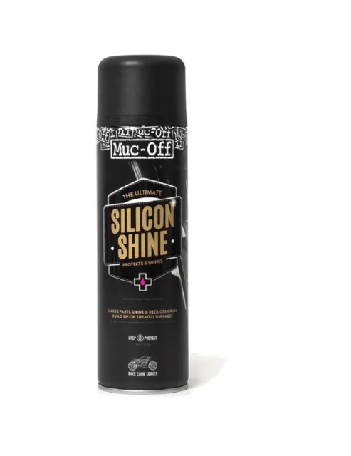 MUC-OFF Polonais et protecteur SILICONE SHINE SPRAY 500ML