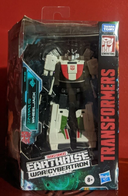 Transformers ~ WHEELJACK FIGURE ~ Deluxe Class
